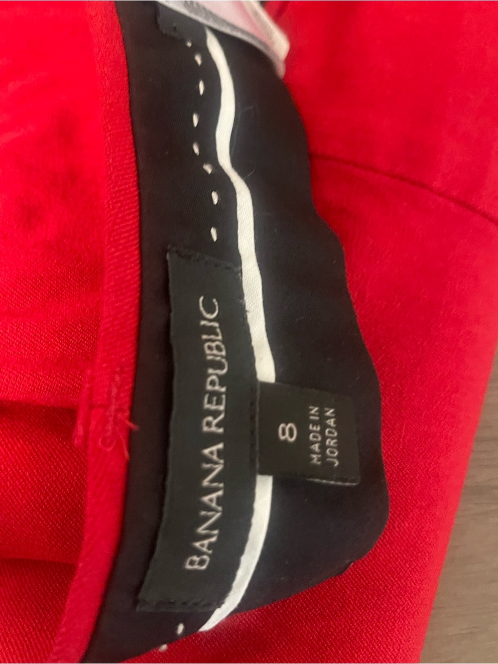 Banana Republic Vibrant Red pants